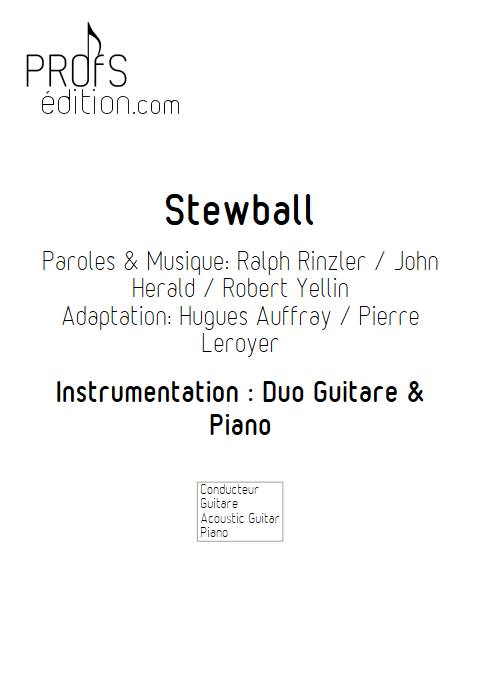 Stewball - Duo Guitare et Piano - AUFRAY H. BUREL Denis - page de garde