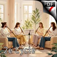 Sunday morning - Quatuor de Clarinettes - CURT PITOU  L.