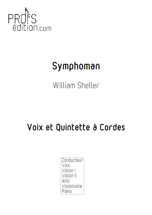 Symphoman - Chant et Quintette à Cordes - SHELLER W. - page de garde