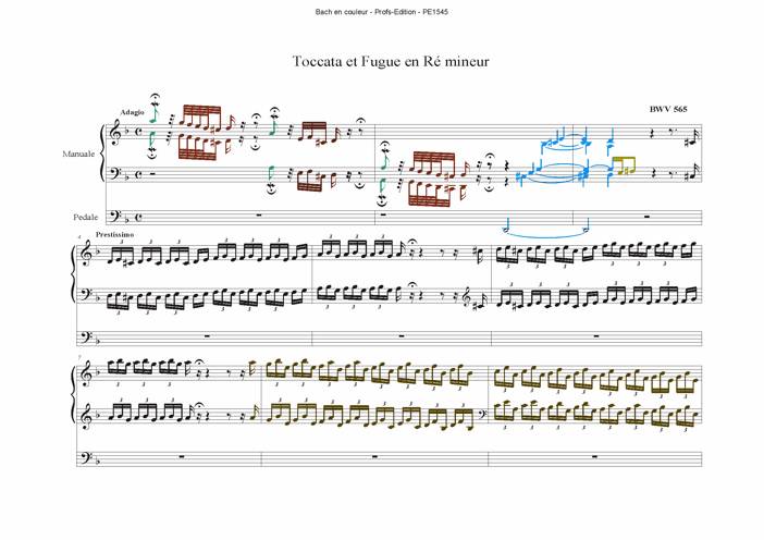 Toccata BWV 565 - Analyse Musicale - CHARLIER C. - app.scorescoreTitle