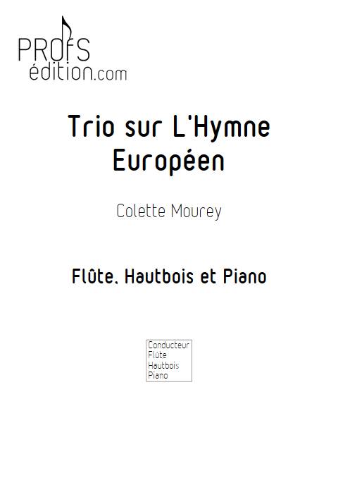 Trio sur l'Hymne Européen - Trio Flûte Hautbois Piano - BEETHOVEN L. V. - page de garde