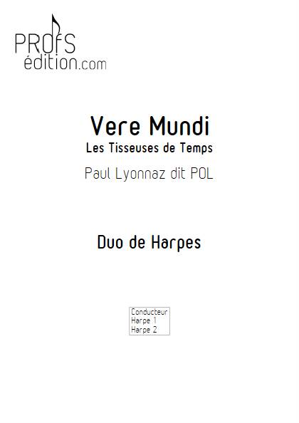 Vere Mundi - Duo de Harpes - LYONNAZ P. - page de garde