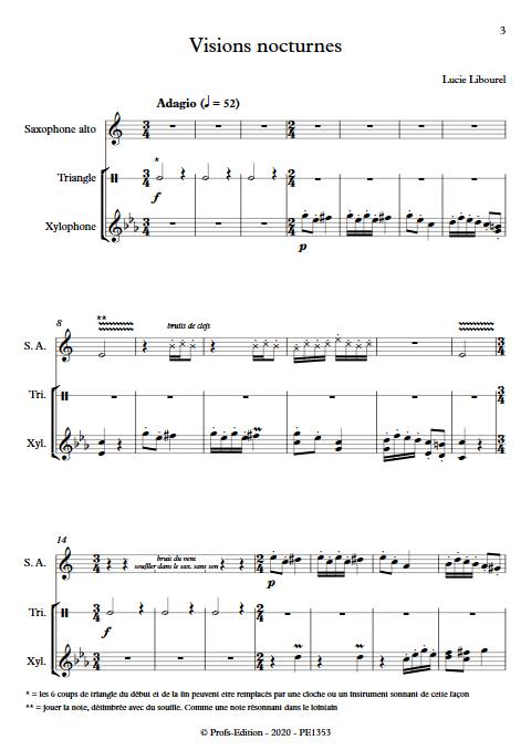 Visions nocturnes - Trio - LIBOUREL L. - app.scorescoreTitle
