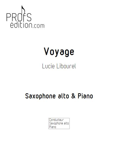 Voyage - Duo Saxophone Piano - LIBOUREL L. - page de garde