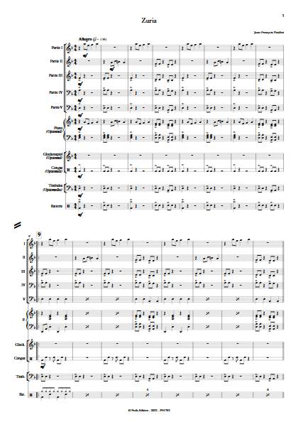 Zuria - Ensemble Variable - PAULEAT J. F. - app.scorescoreTitle