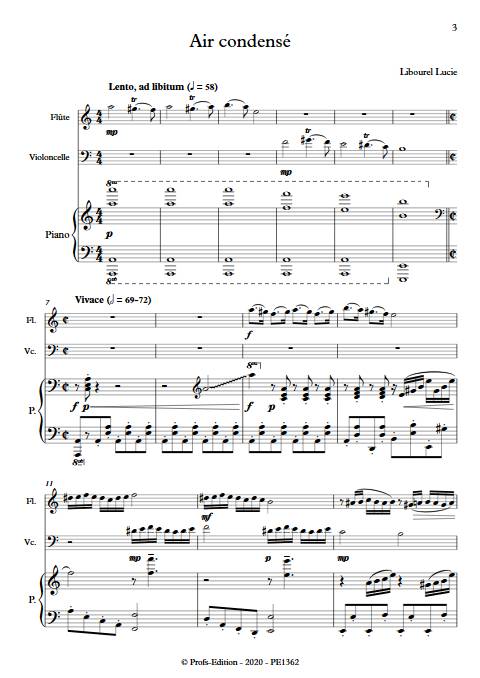 Air condensé - Trio - LIBOUREL L. - app.scorescoreTitle