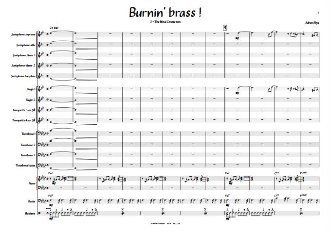 Burnin'Brass - The Wind Connection - Big Band - VEYS A. - app.scorescoreTitle