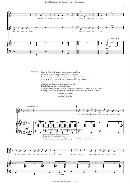 Les musiciens du Grand Nord - Chœur seul- FRELAT G. - app.scorescoreTitle