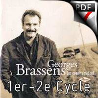 Les copains d'abord - Ensemble de Saxophones - BRASSENS G;