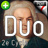 Invention BWV 776 - Duo - BACH J. S.