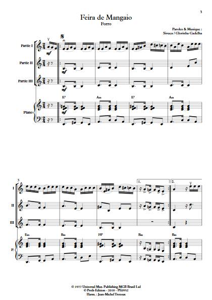 Feira de Mangaio - Ensemble Variable - SIVUCA - Partition