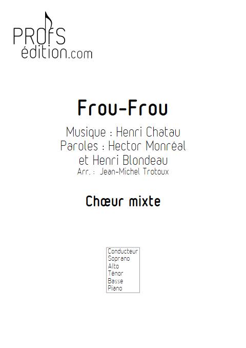 Frou Frou - Chœur mixte - CHATAU H. - page de garde