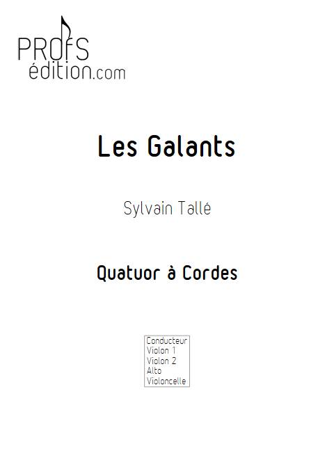 Galant - Quatuor à Cordes - TALLE S. - page de garde