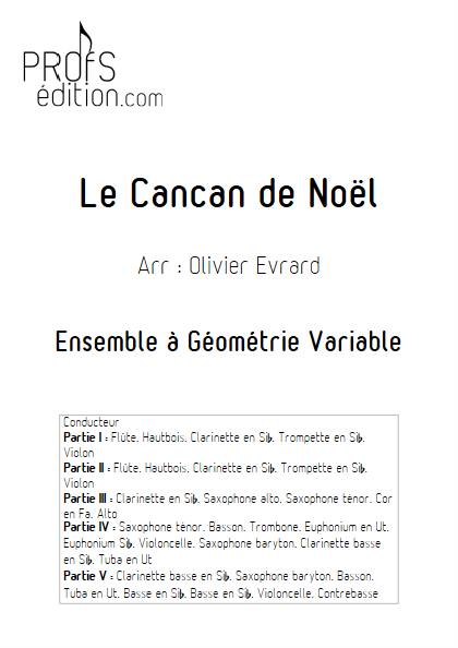 Le cancan de Noël - Ensemble variable - EVRARD O. - page de garde