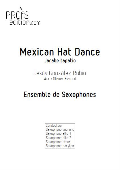 Mexican Hat Dance (Jarabe Tapatio) - Ensemble de Saxophones - RUBIO J. G. - page de garde