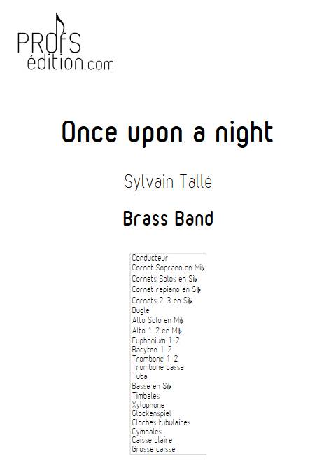 Once upon a night - Brass Band - TALLE S. - page de garde