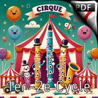 Un après midi au cirque - Ensemble de Clarinettes - CURT PITOU L.